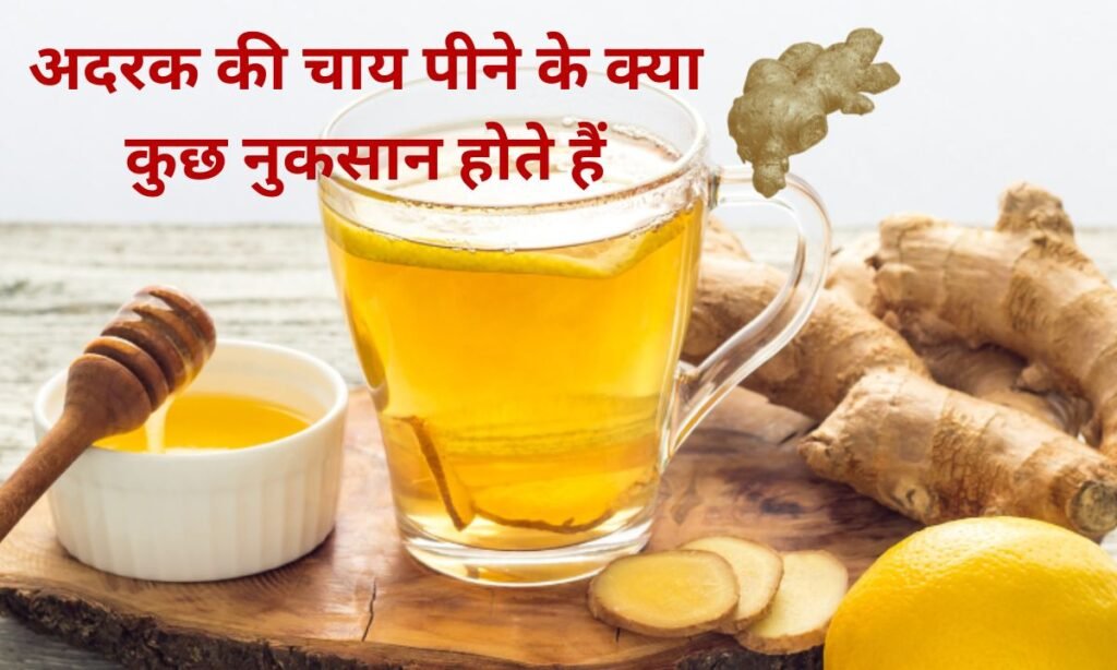 अदरक की चाय पीने के क्या कुछ नुकसान होते हैं, जल्दी से देखिए