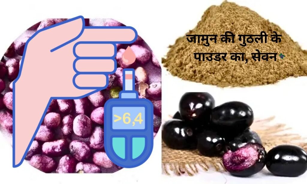 जामुन की गुठली के पाउडर का, सेवन शरीर के लिए होता है फायदेमंद