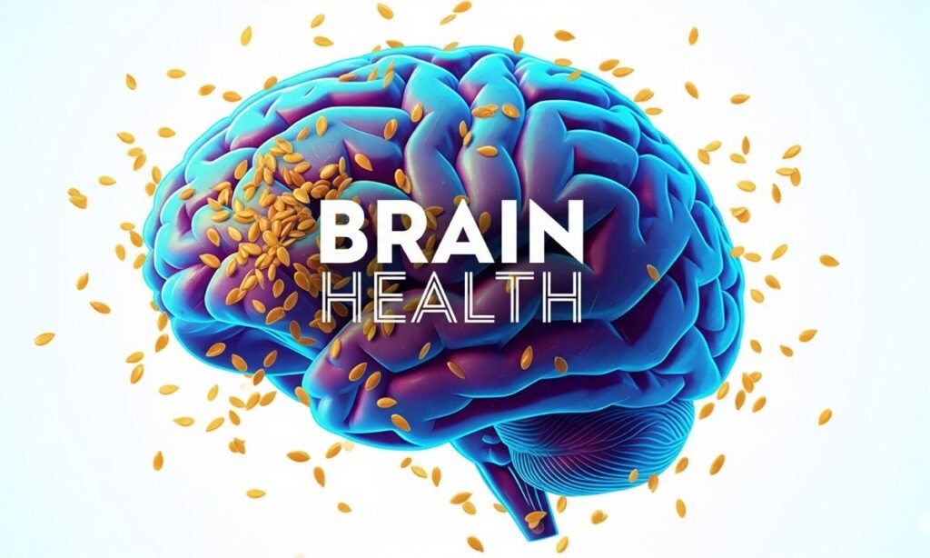Consumption of flax seeds and other seeds like chia seeds is good for the brain