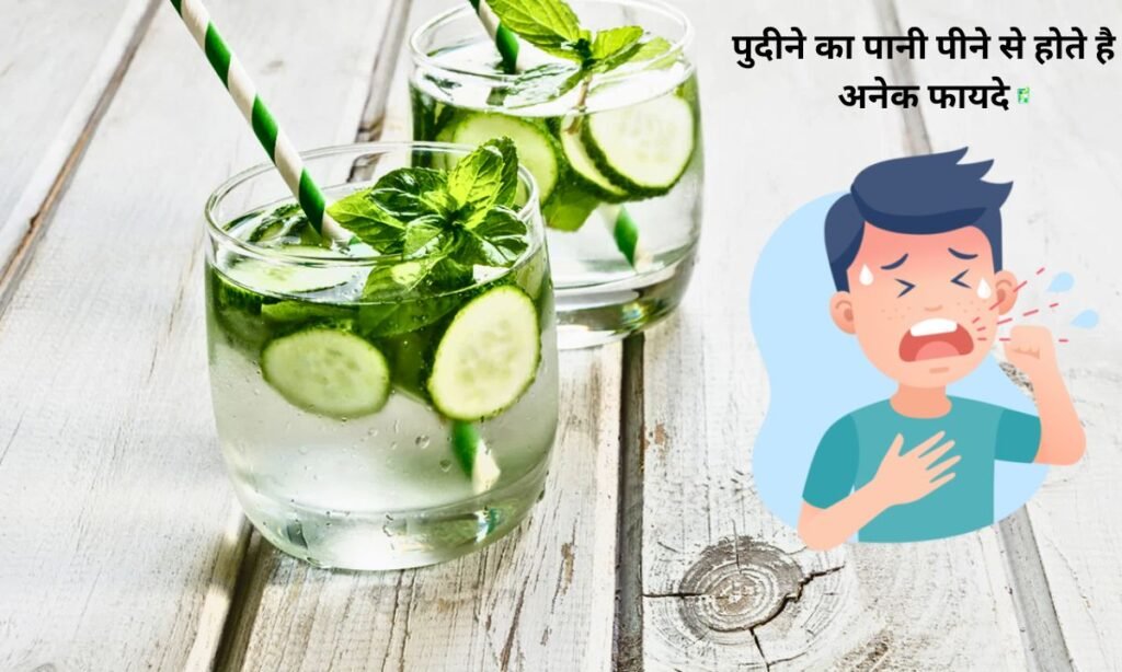 मानसून के मौसम में, पुदीने का पानी पीने से होते है अनेक फायदे