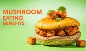Mushrooms available during the rainy season are rich in protein and vitamin D.