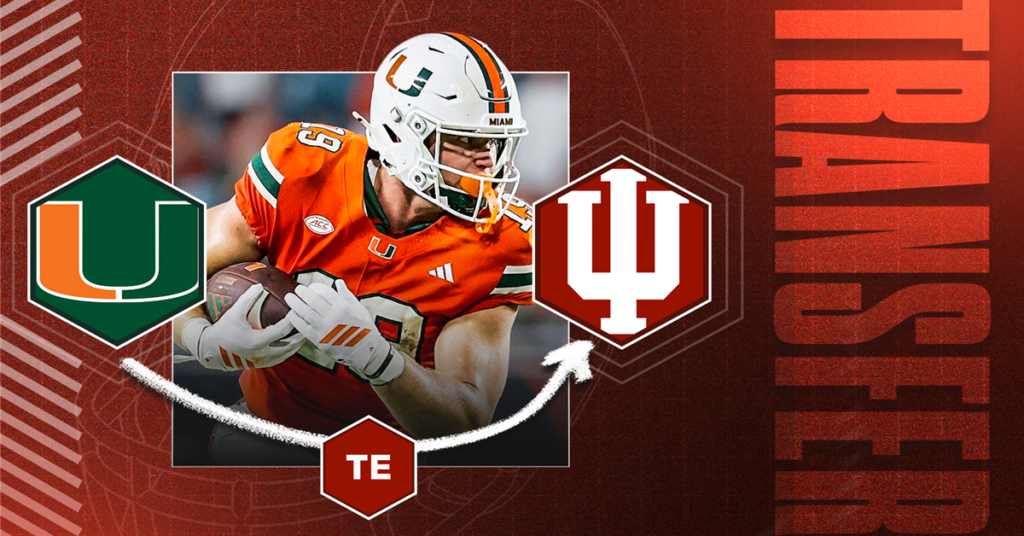 Indiana ka bada dhamaka! Transfer tight end Brock Schott ki entry ne sabko chaukaya.